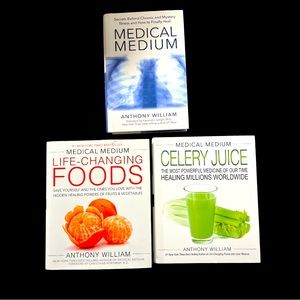 Antony William book Collection Bundle- like new.